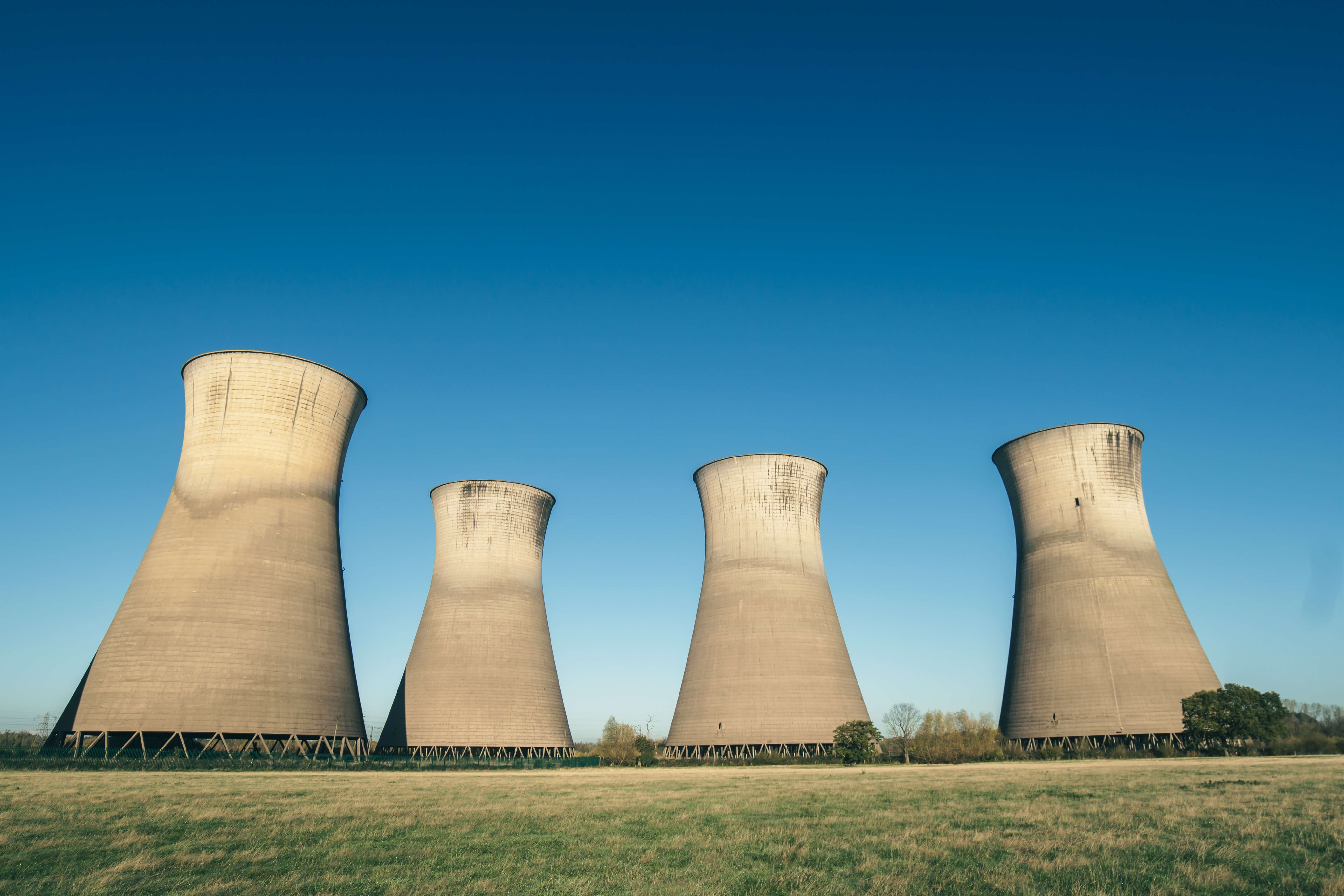 Abandoned nuclear power plant